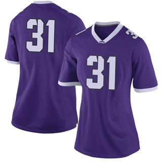 Carter Bir Limited Purple Women's TCU Horned Frogs Football Jersey