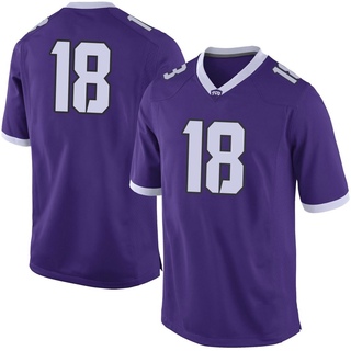 Ed Small Limited Purple Men's TCU Horned Frogs Football Jersey
