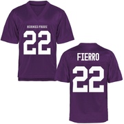 Fletcher Fierro Game Purple Men's TCU Horned Frogs Football Jersey