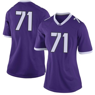 Mike Nichols Limited Purple Women's TCU Horned Frogs Football Jersey