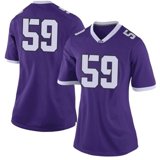 Tico Brown Limited Purple Women's TCU Horned Frogs Football Jersey