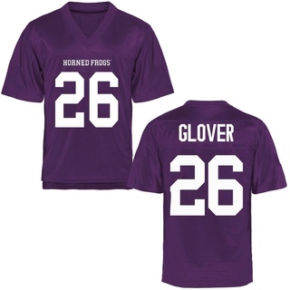 Vernon Glover Replica Purple Men's TCU Horned Frogs Football Jersey