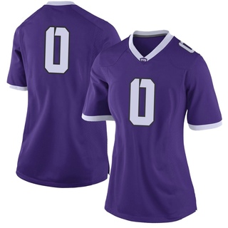 Zach Chapman Limited Purple Women's TCU Horned Frogs Football Jersey
