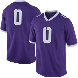 Zach Chapman Limited Purple Youth TCU Horned Frogs Football Jersey